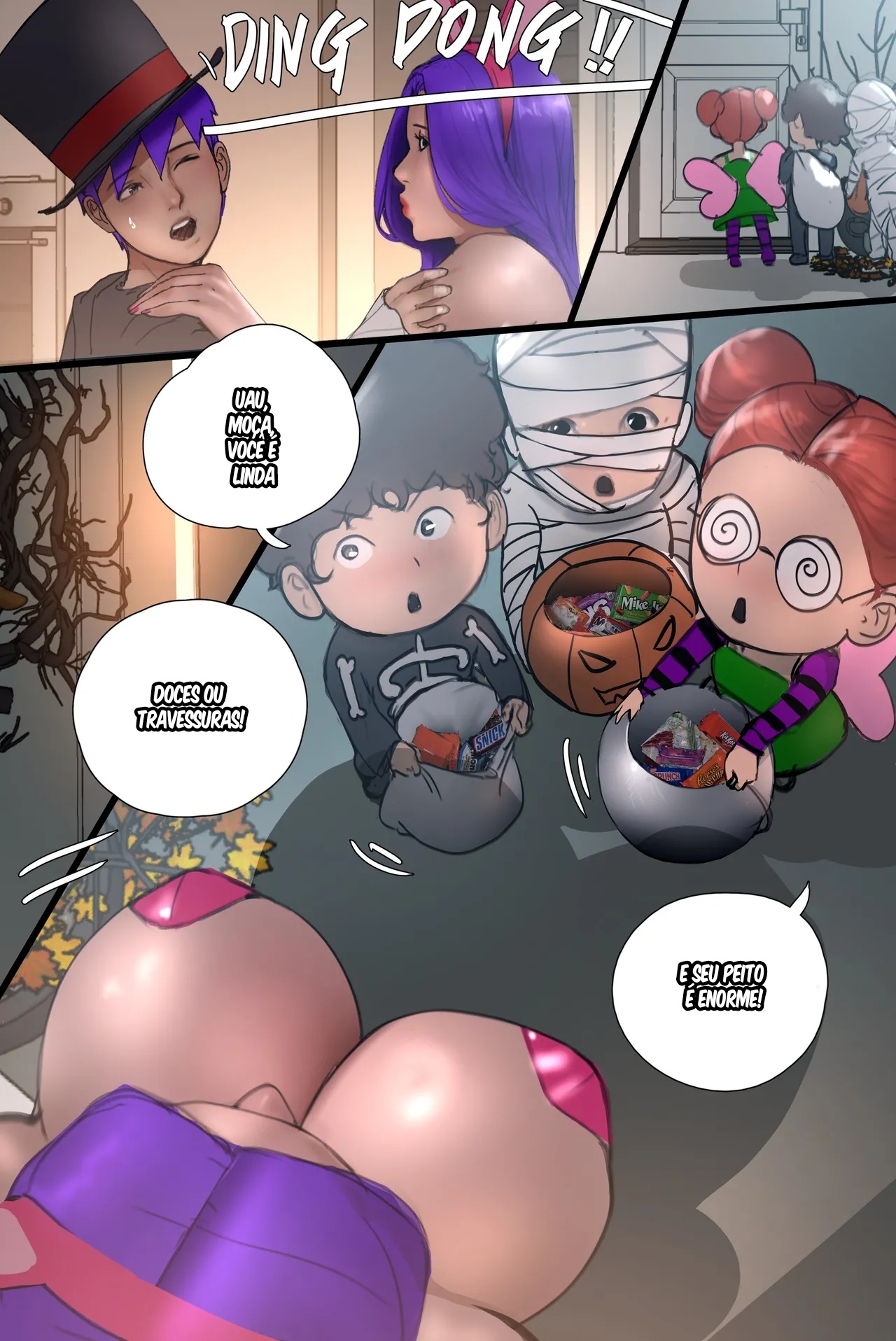 Trick Or Treat: Dear Clara Hentai pt-br 08