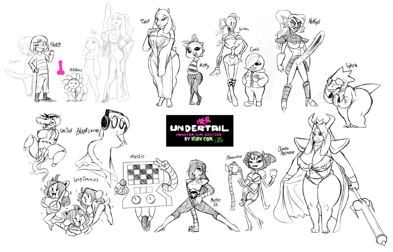 Under(her)tail: Monster-Girl Edition Hentai pt-br 02