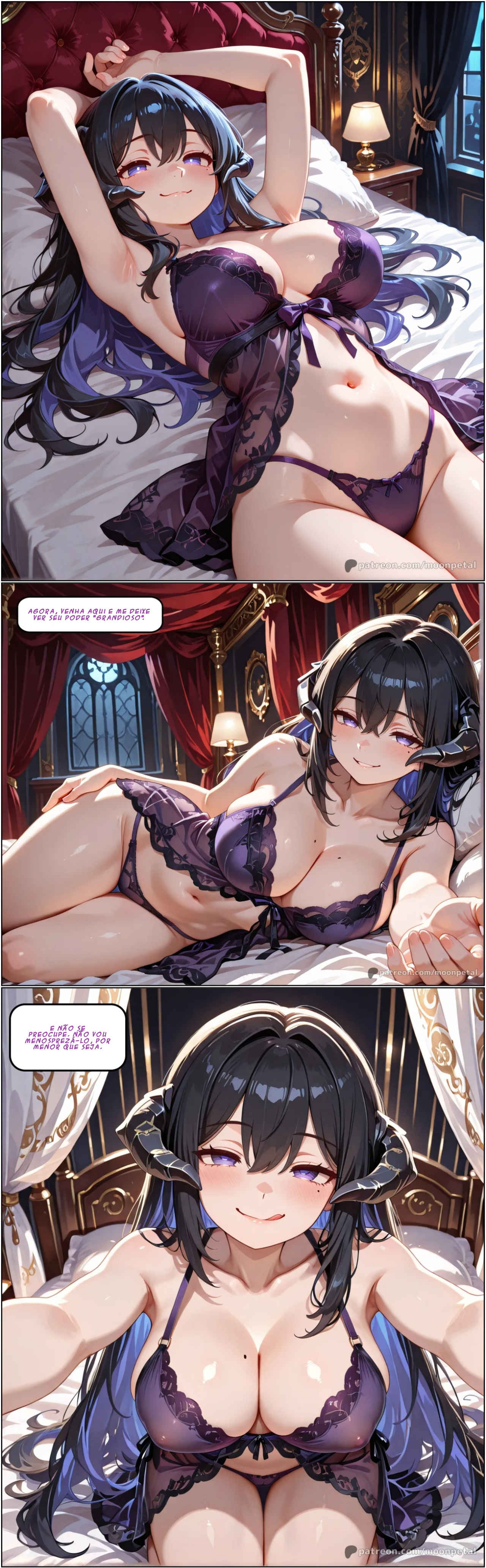 Wanna Make a Bet? Part 16: Constance / The Dahlia Hentai pt-br 03