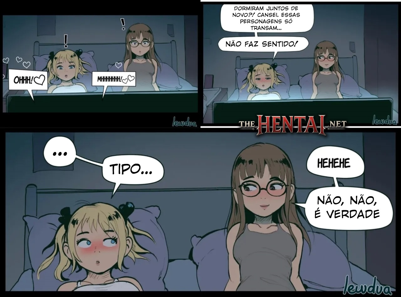 Watching a Series: Nessie and Karen Hentai pt-br 03