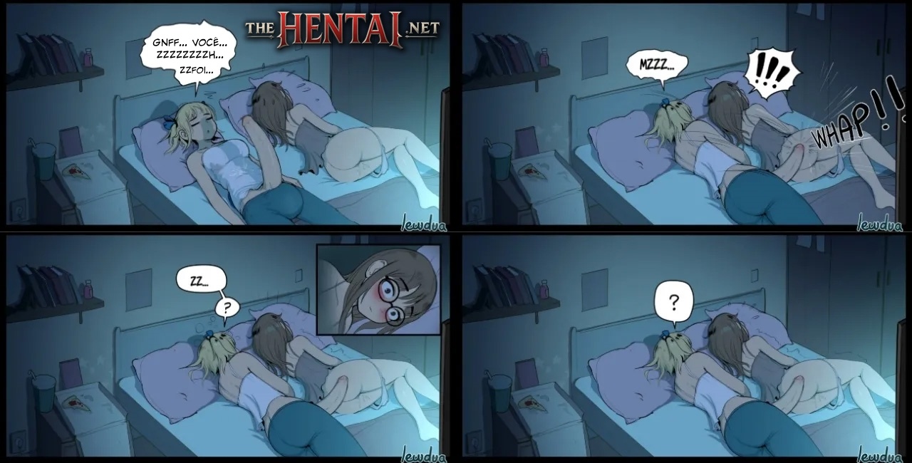 Watching a Series: Nessie and Karen Hentai pt-br 15