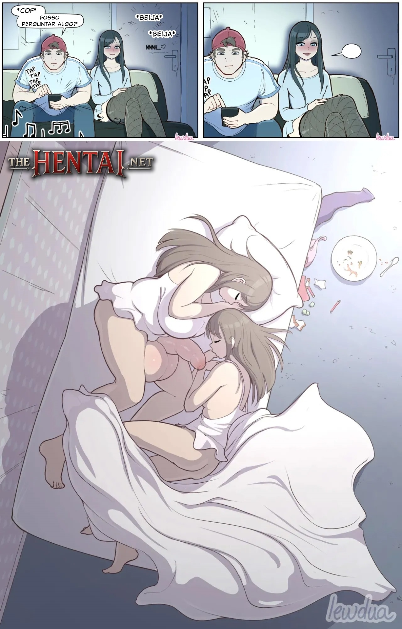 Watching a Series: Nessie and Karen Hentai pt-br 36