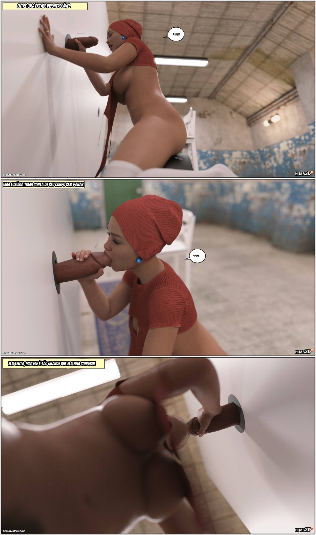 10 AM By Hijab 3DX Part 4 Hentai pt-br 18