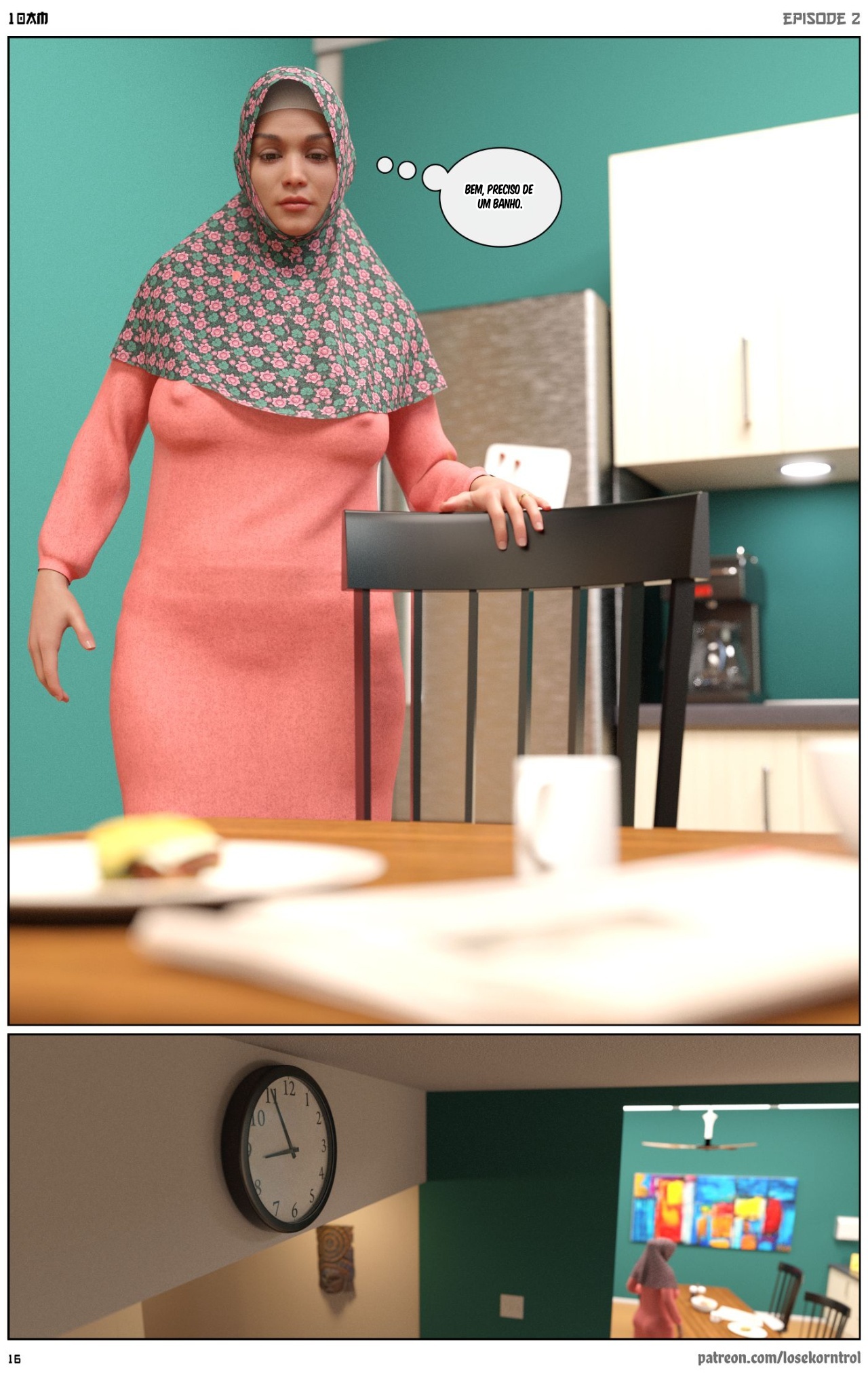 10 AM By LoseKorntrol Part 2 Hentai pt-br 16