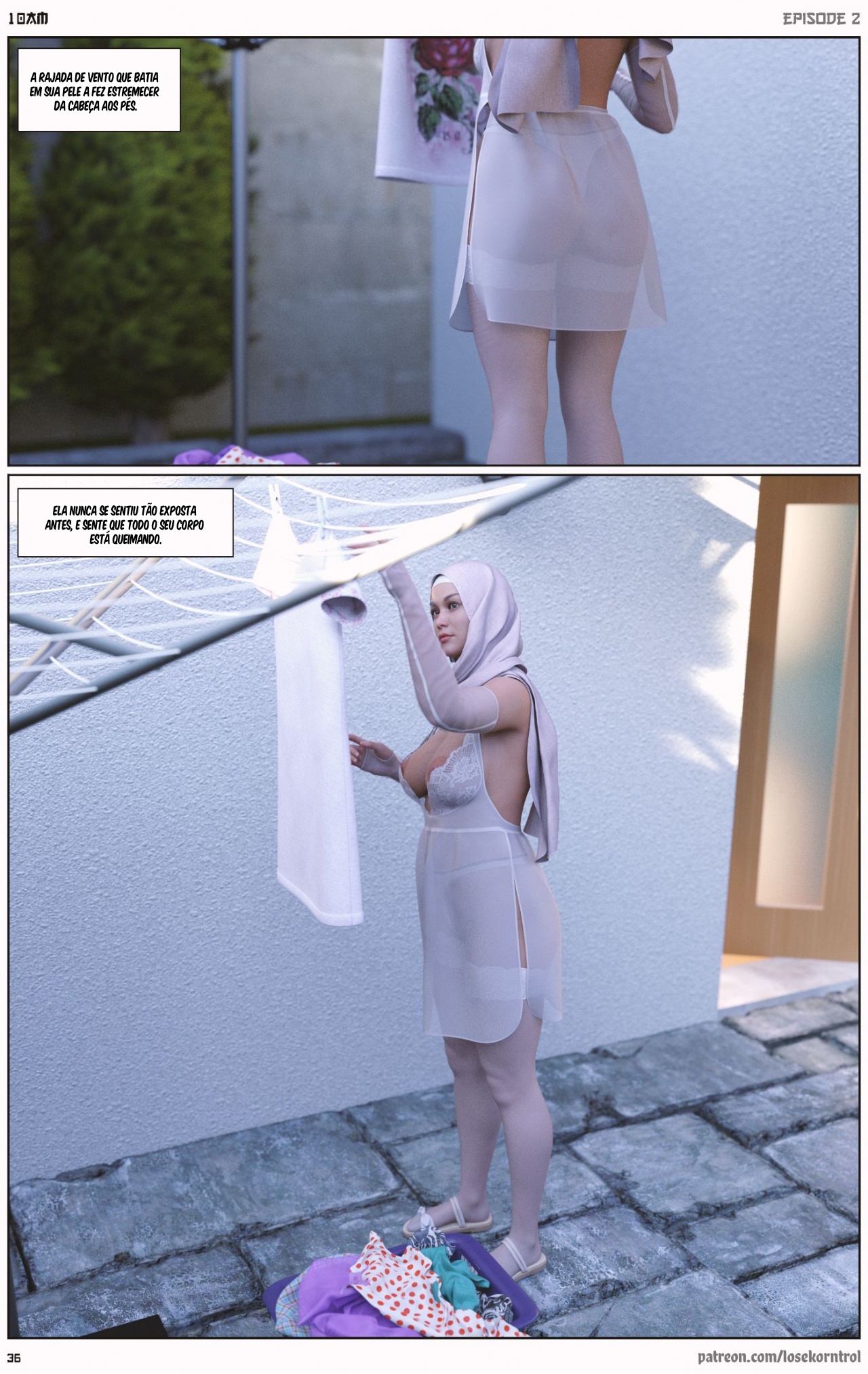 10 AM By LoseKorntrol Part 2 Hentai pt-br 36