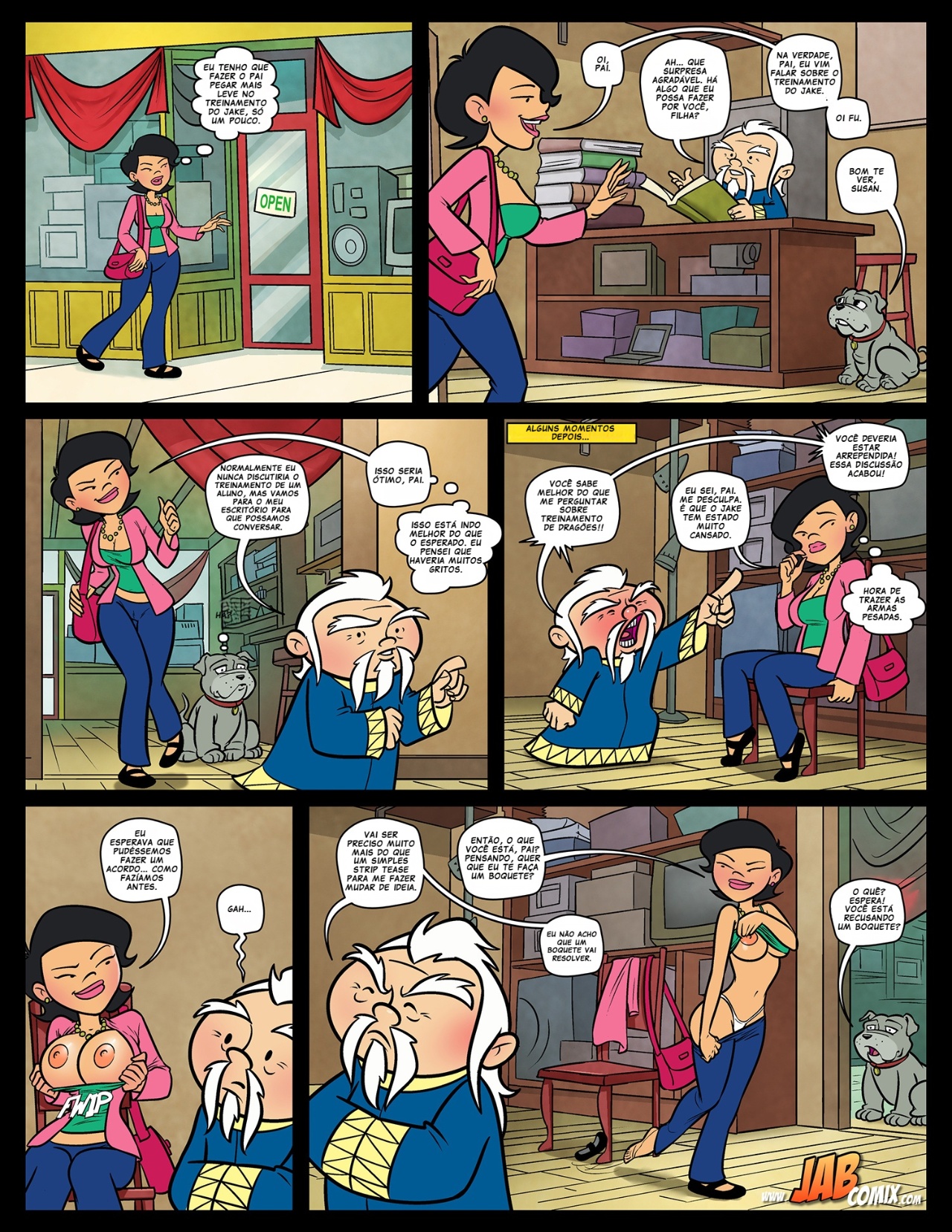 Americunt Dragon Part 5 Hentai pt-br 02