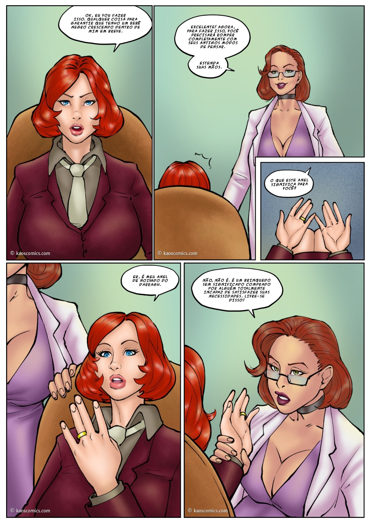 Annabelle's New Life Part 3 Hentai pt-br 08