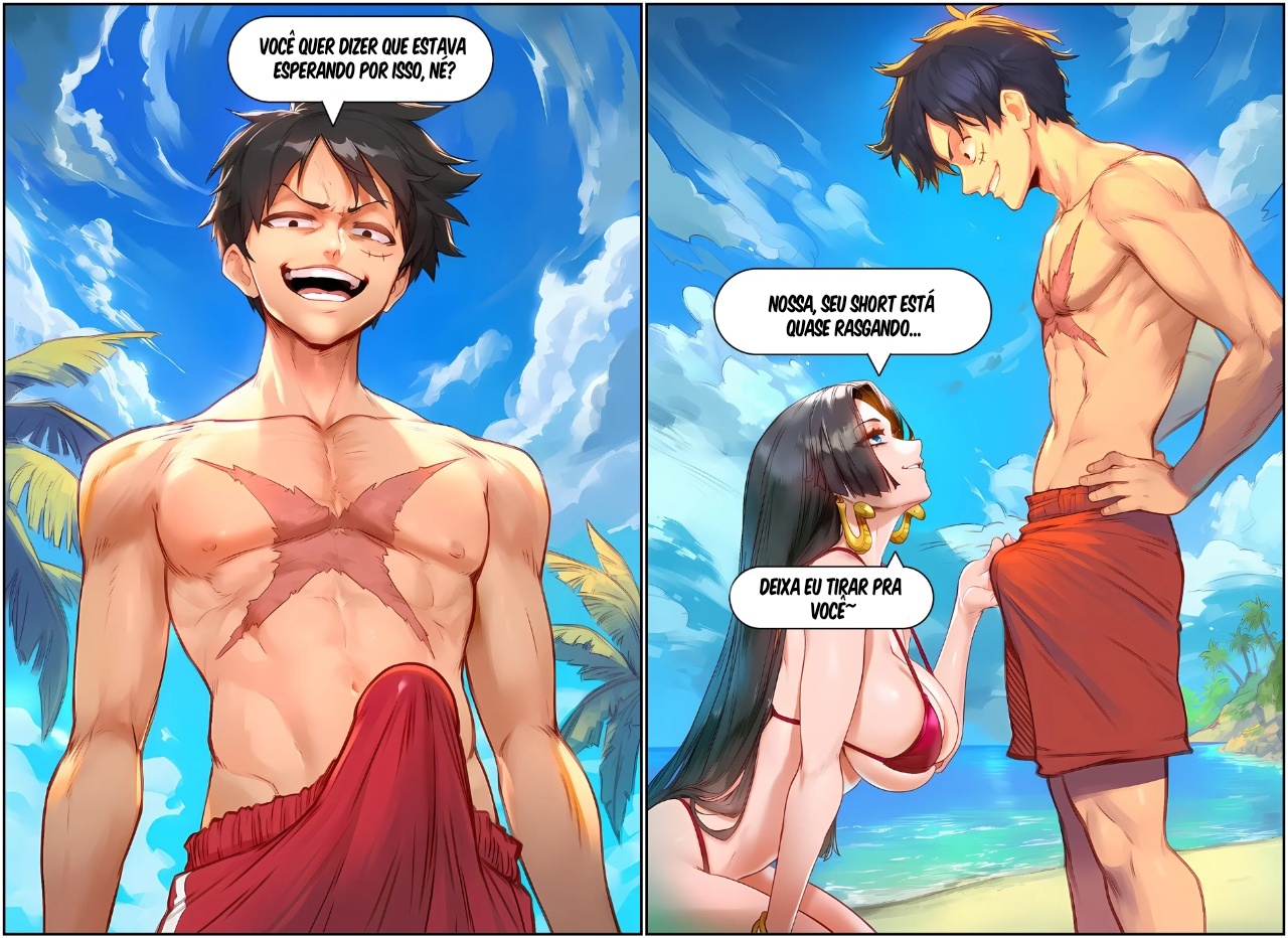 Boa x Luffy By Aksn Hentai pt-br 02