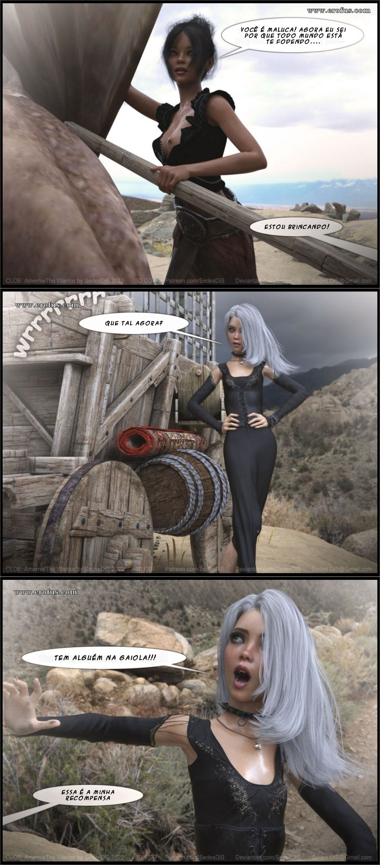 Cloe: Amernie The Warrior Hentai pt-br 20