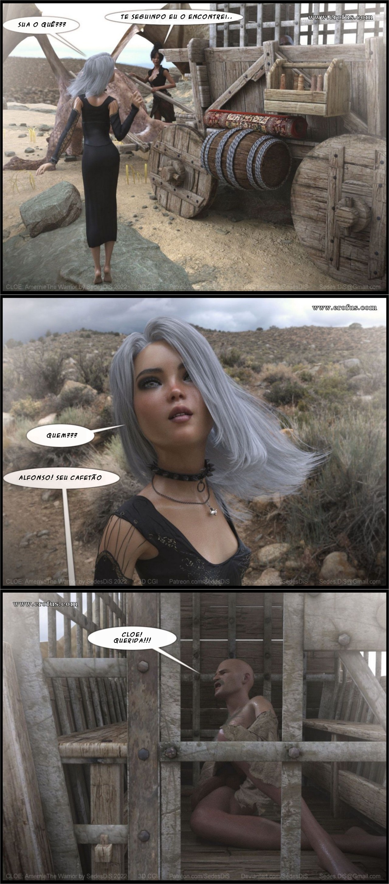 Cloe: Amernie The Warrior Hentai pt-br 21