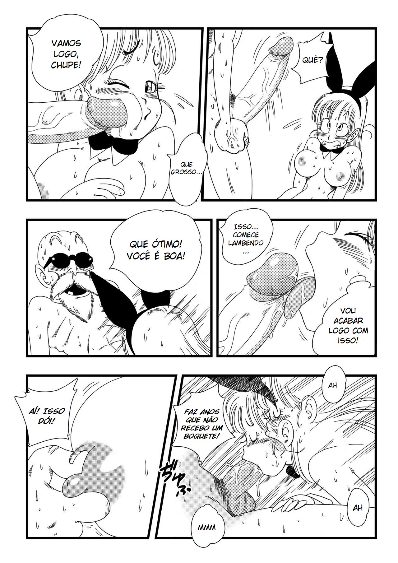 Dagon Ball: Bunny Girl Transformation Hentai pt-br 13