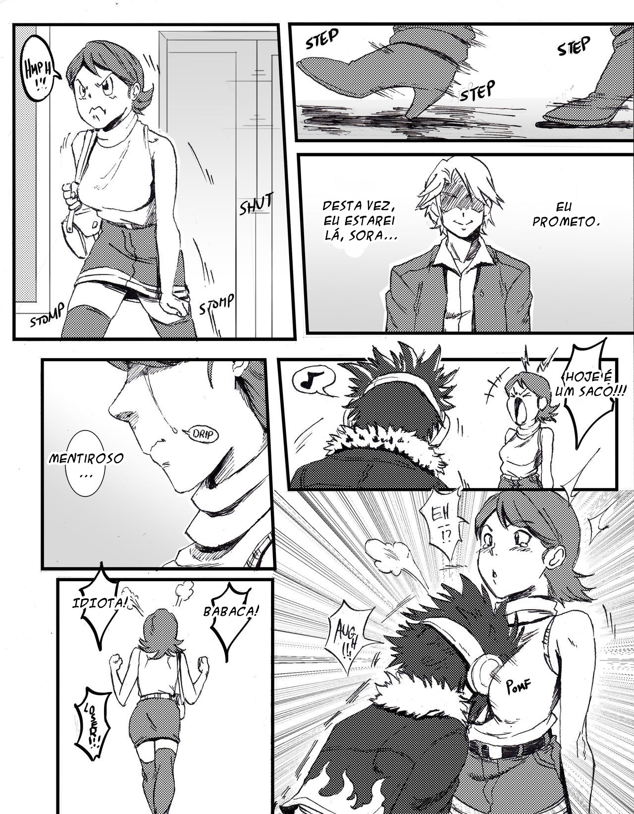 Davis Conquest Part 1: Lonely Sora Hentai pt-br 04