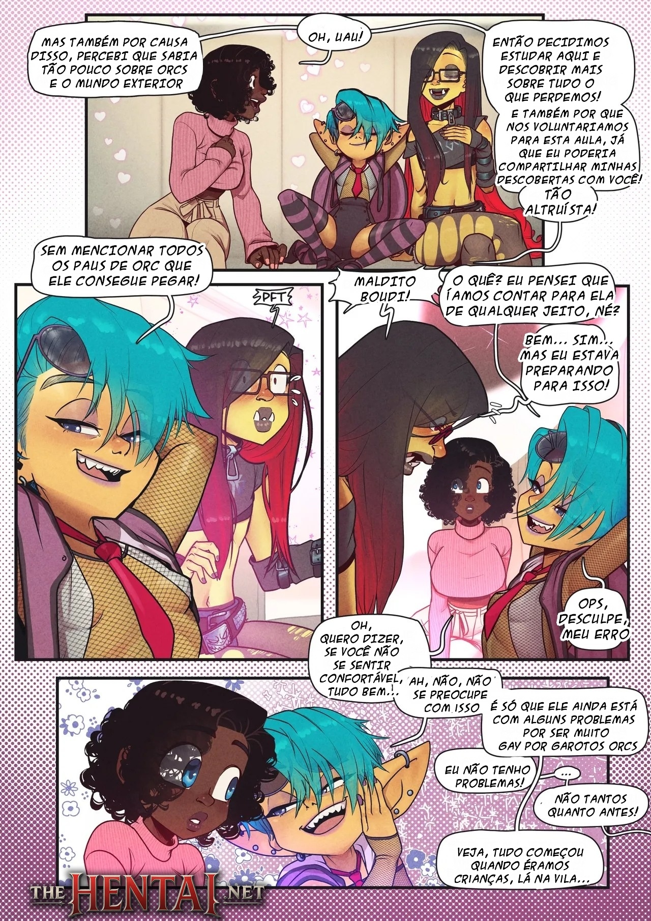 Erika's First Week Hentai pt-br 21