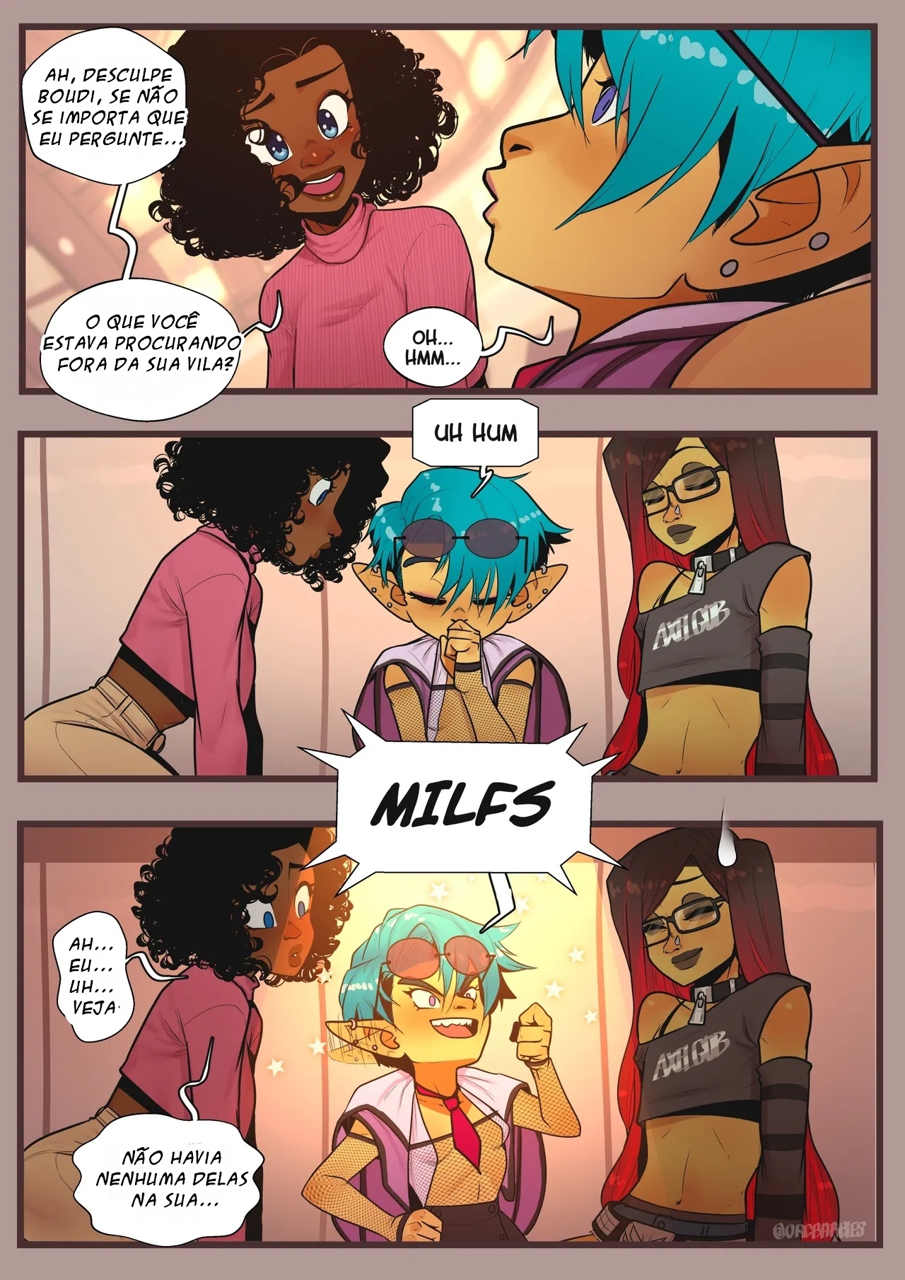 Erika's First Week Hentai pt-br 38