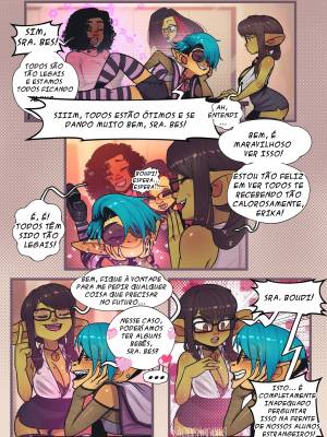 Erika's First Week Hentai pt-br 41