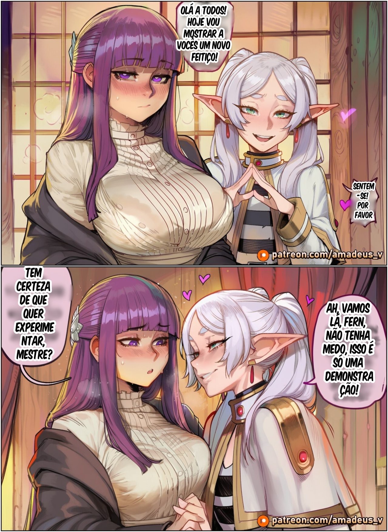 Fern x Frieren: a New Kind Of Magic Hentai pt-br 02