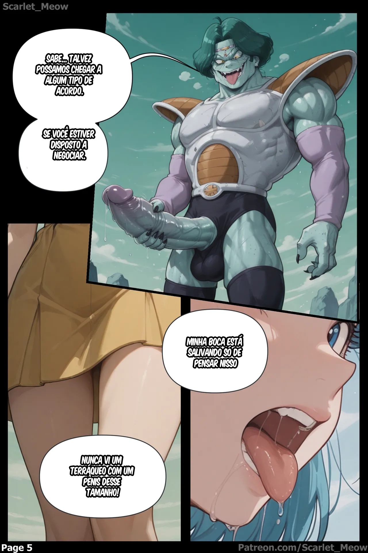 Goku's Absence Part 9: Wish Toll Hentai pt-br 06