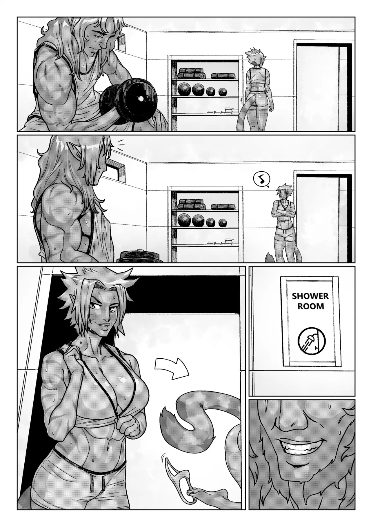 Hit The Showers Hentai pt-br 02