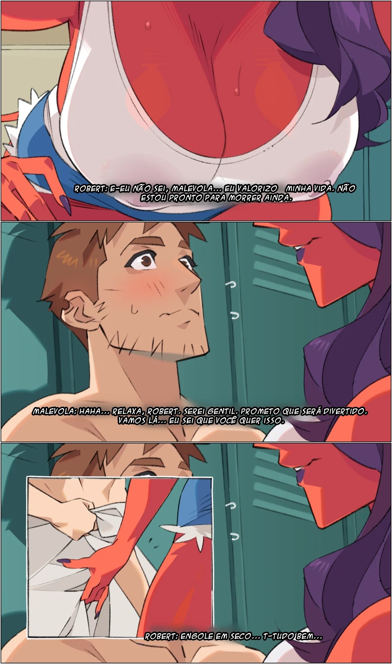 Malevola's Private Training Hentai pt-br 05