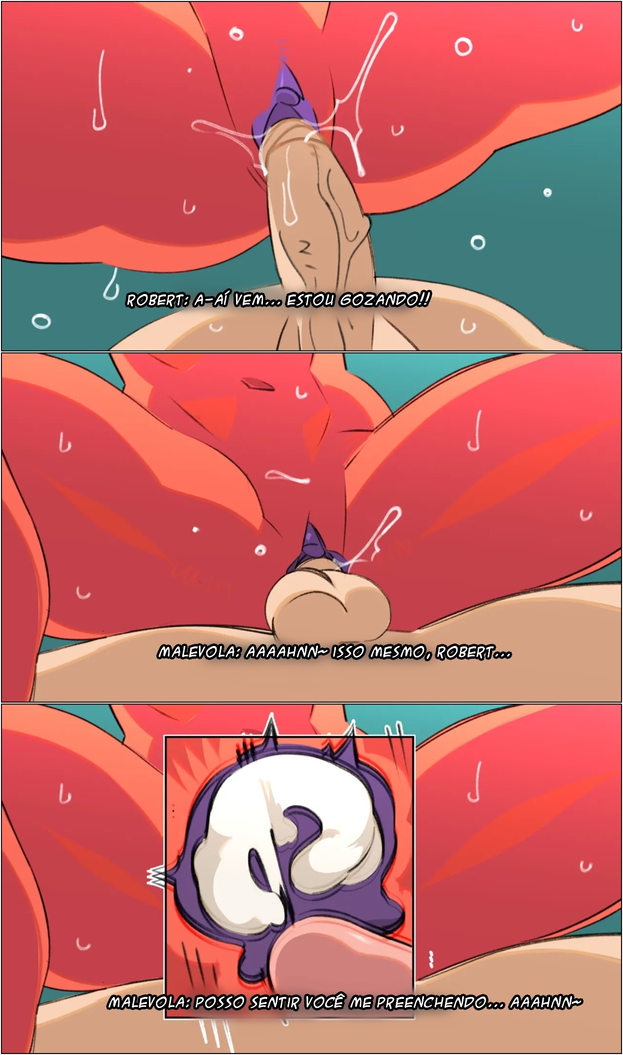 Malevola's Private Training Hentai pt-br 17