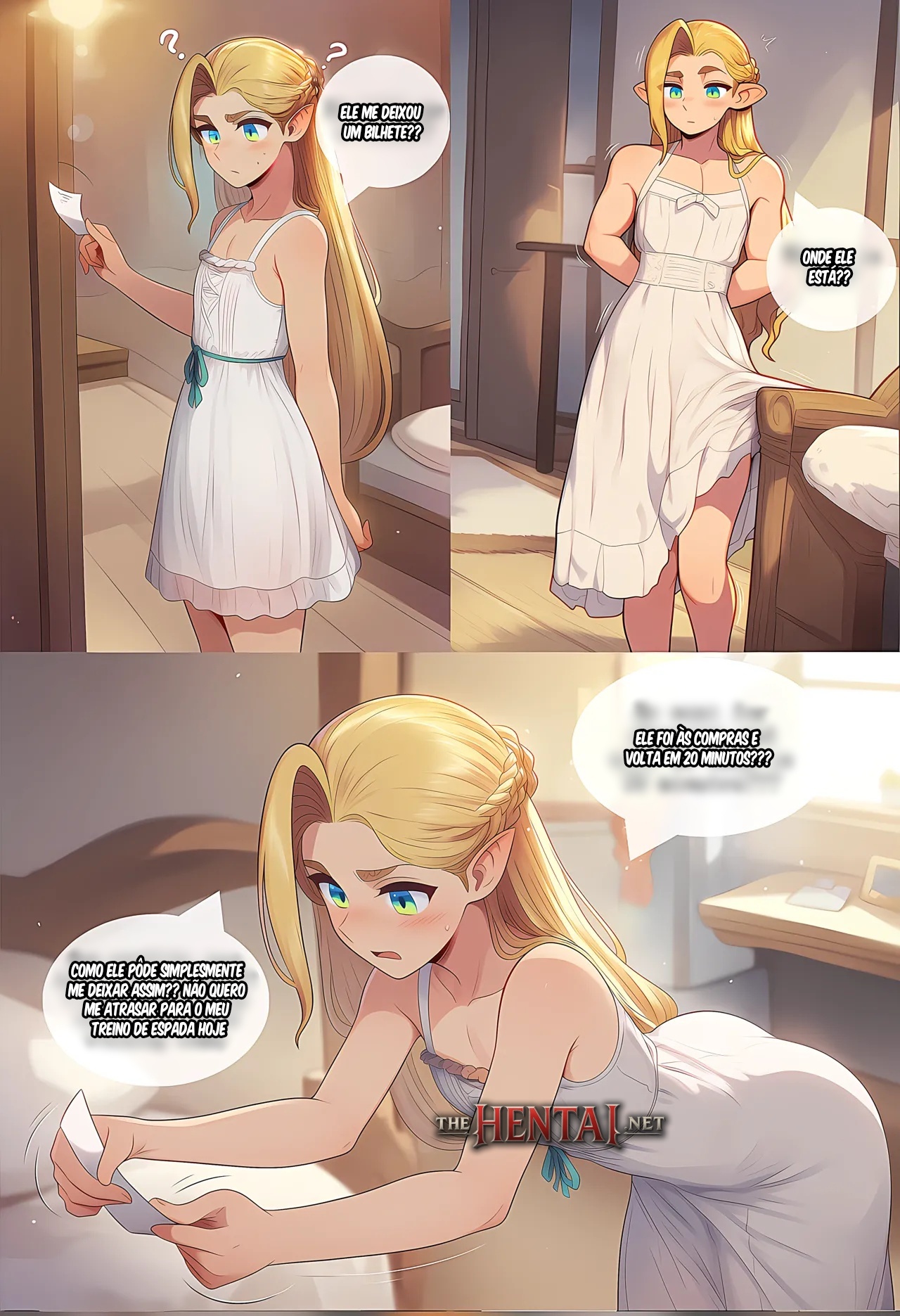 Manipulating a Naive Elf Boy  Hentai pt-br 31