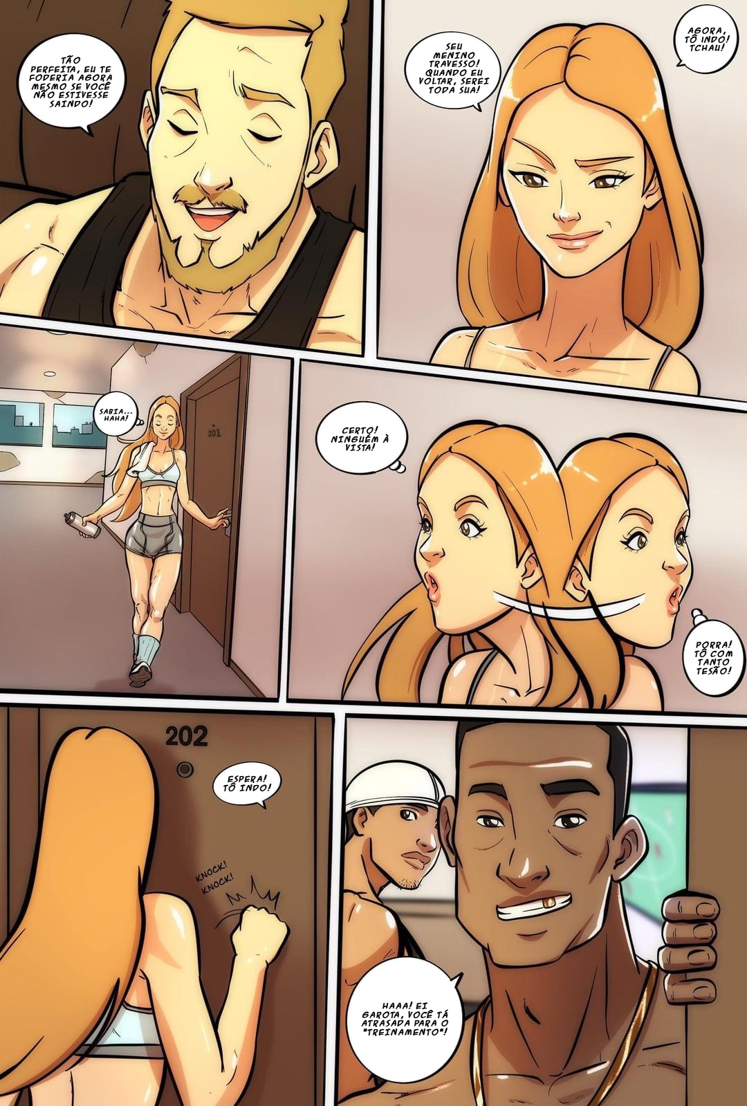 My Girlfriends Training Routine Hentai pt-br 03