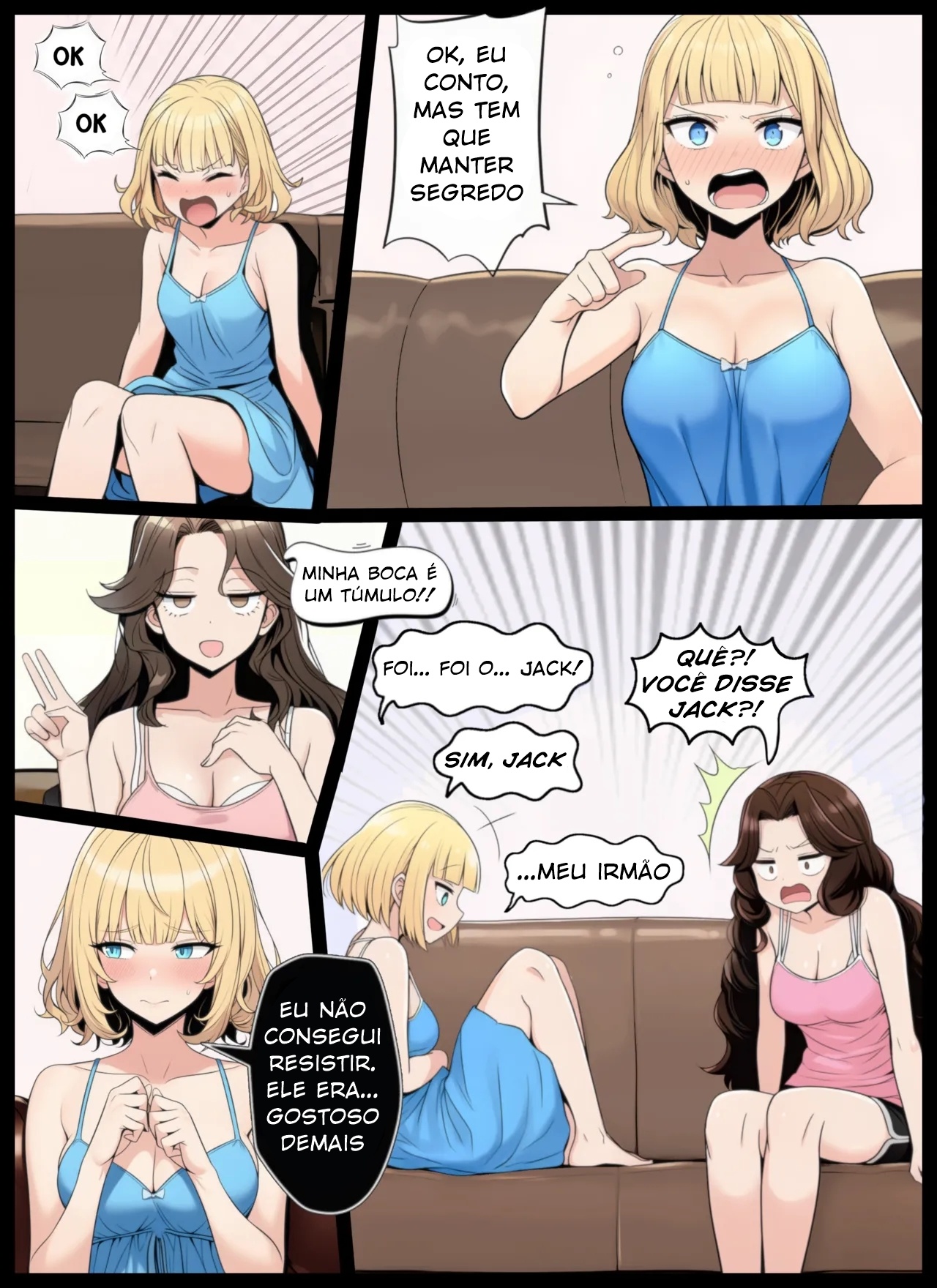 No More Secrets Part 3 Hentai pt-br 13