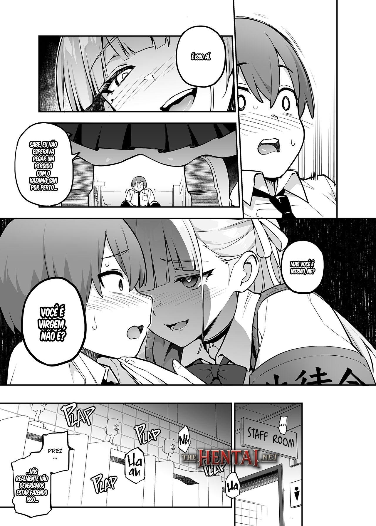 Our Beloved School Prez's TITS Are Too BIG! Hentai pt-br 08