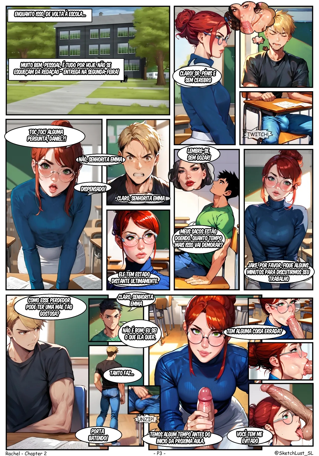 Rachel By SketchLust_SL Part 2  Hentai pt-br 04