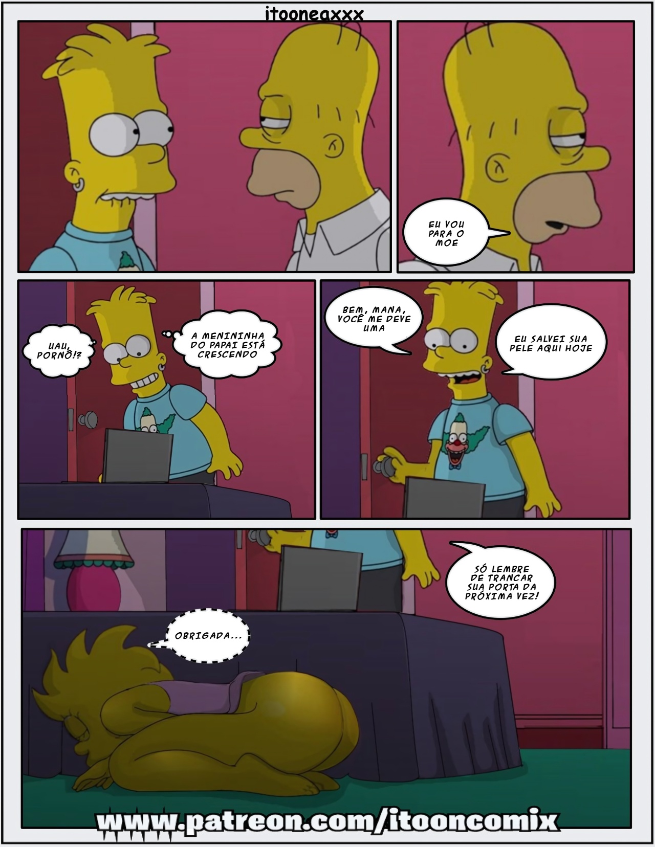 Simpsons Comics: Affinity Hentai pt-br 09