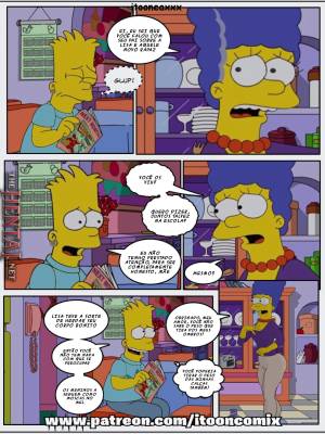 Simpsons Comics: Affinity Hentai pt-br 13