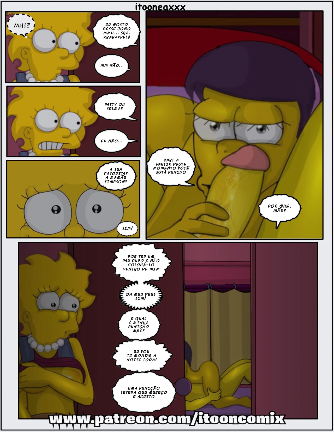 Simpsons Comics: Affinity Hentai pt-br 29