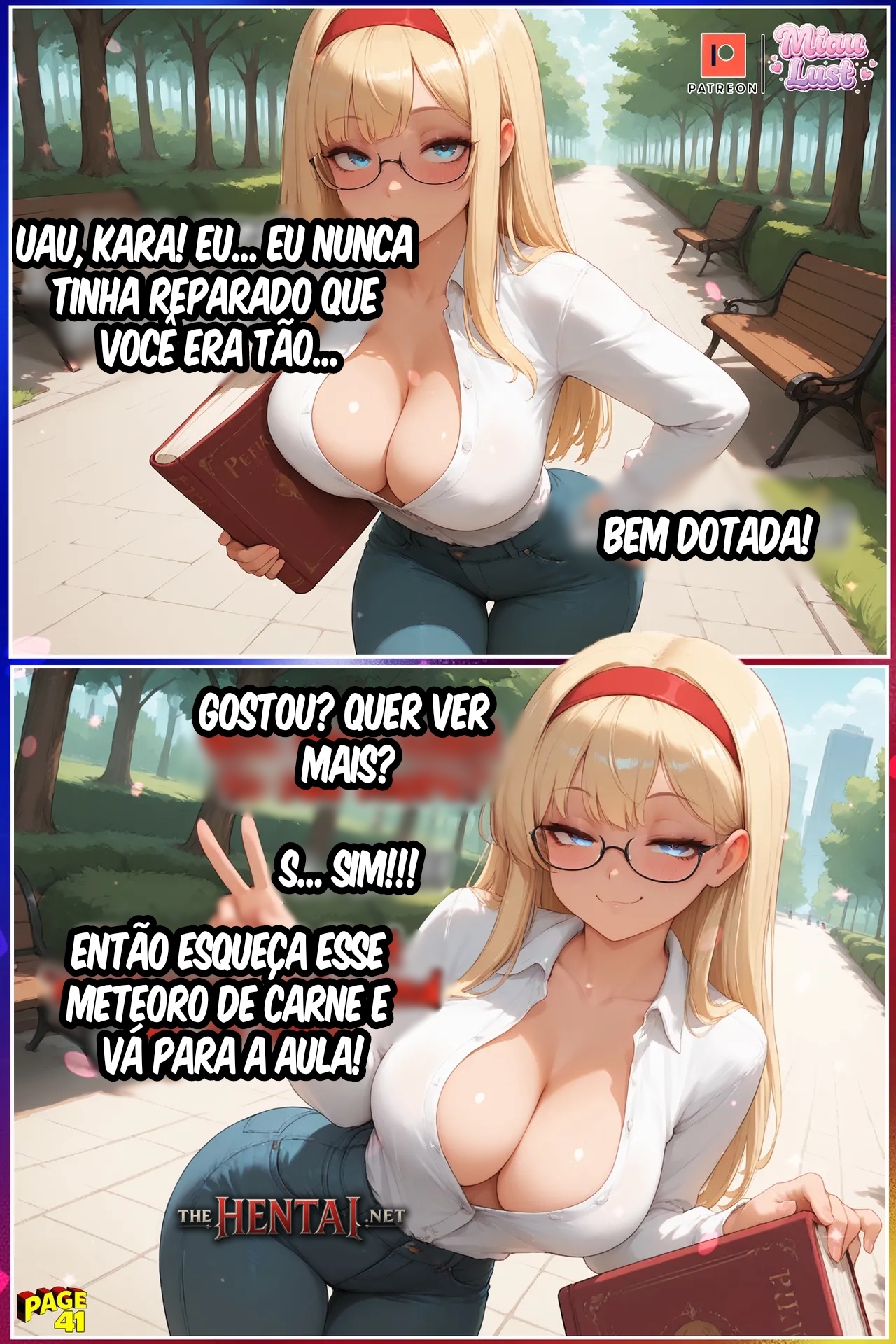 SuperBitch By MiauLust Part 2 Hentai pt-br 45