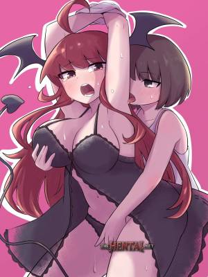 Teaching The Inexperienced Succubus a Lesson with Yuri Sex