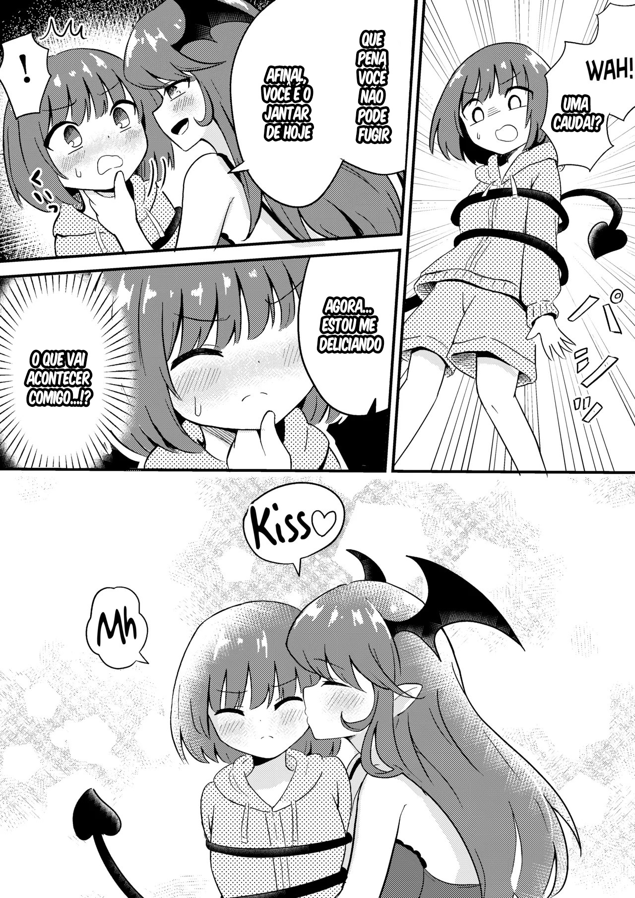 Teaching The Inexperienced Succubus a Lesson with Yuri Sex Hentai pt-br 03