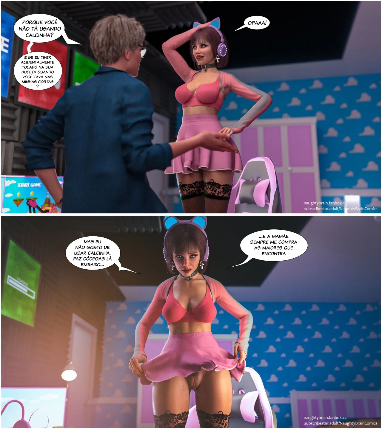 The Homecumming By Naughty Brain Comics Hentai pt-br 15