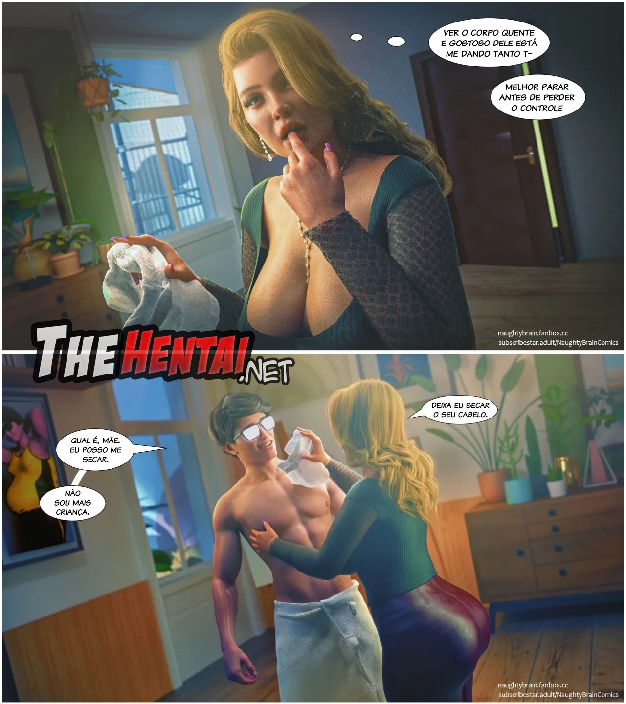 The Homecumming By Naughty Brain Comics Hentai pt-br 23