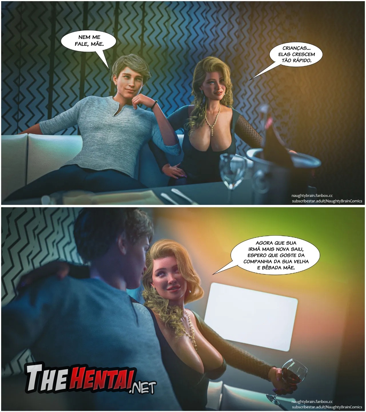 The Homecumming By Naughty Brain Comics Hentai pt-br 38