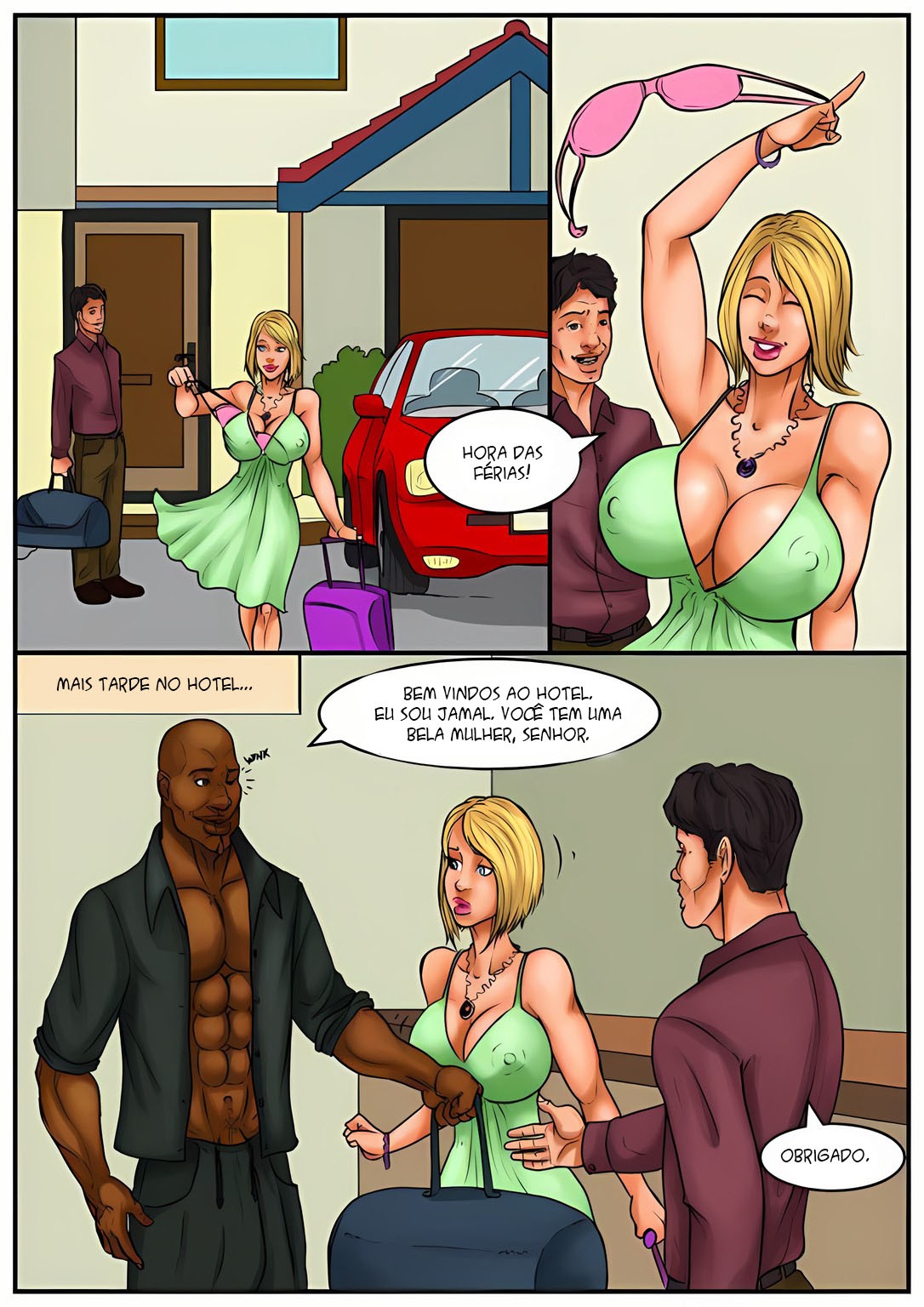 The Massage By KAOS Comics Hentai pt-br 04