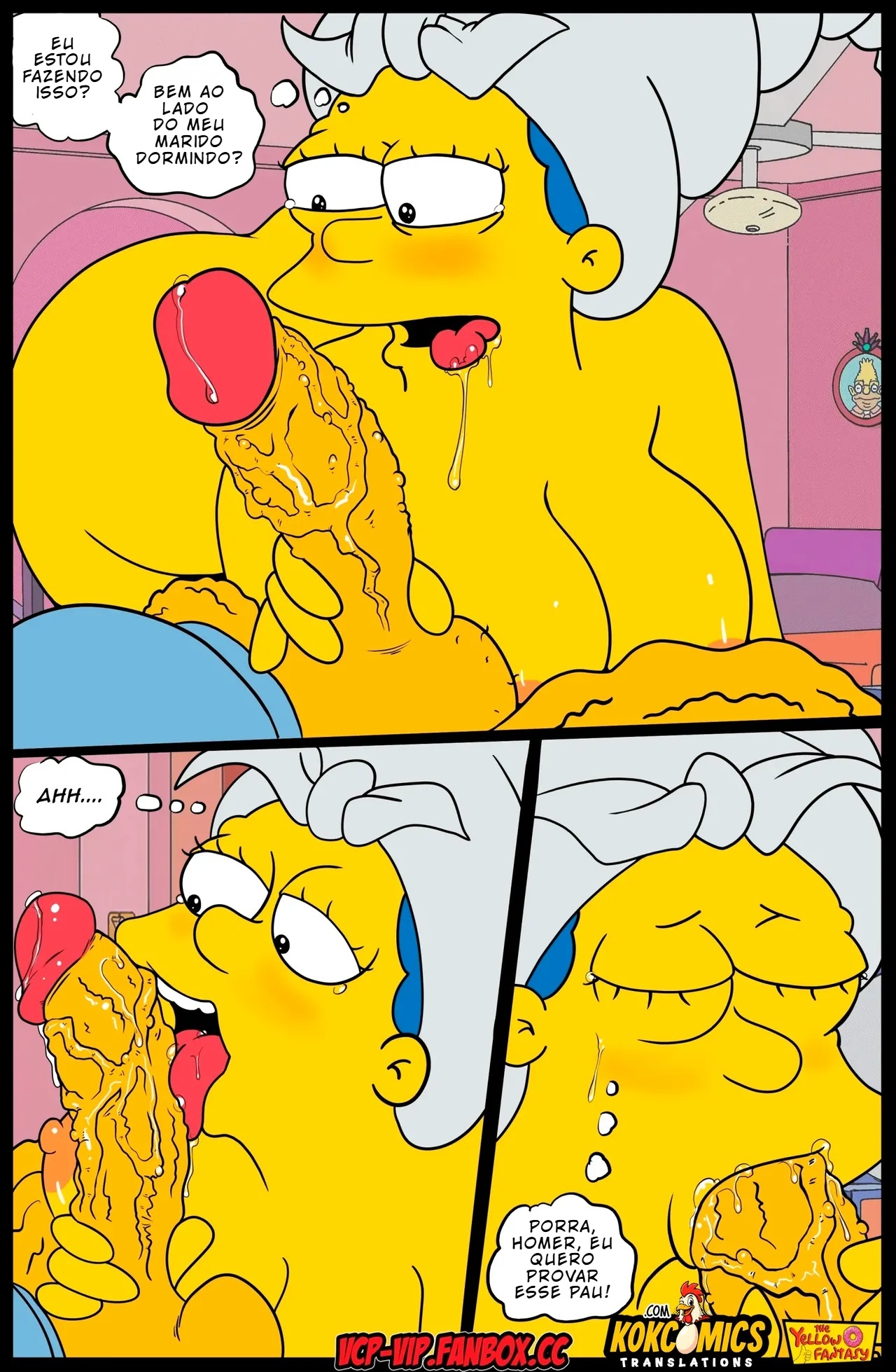 The Yellow Fantasy Part 18: Hans Moleman Show Hentai pt-br 26