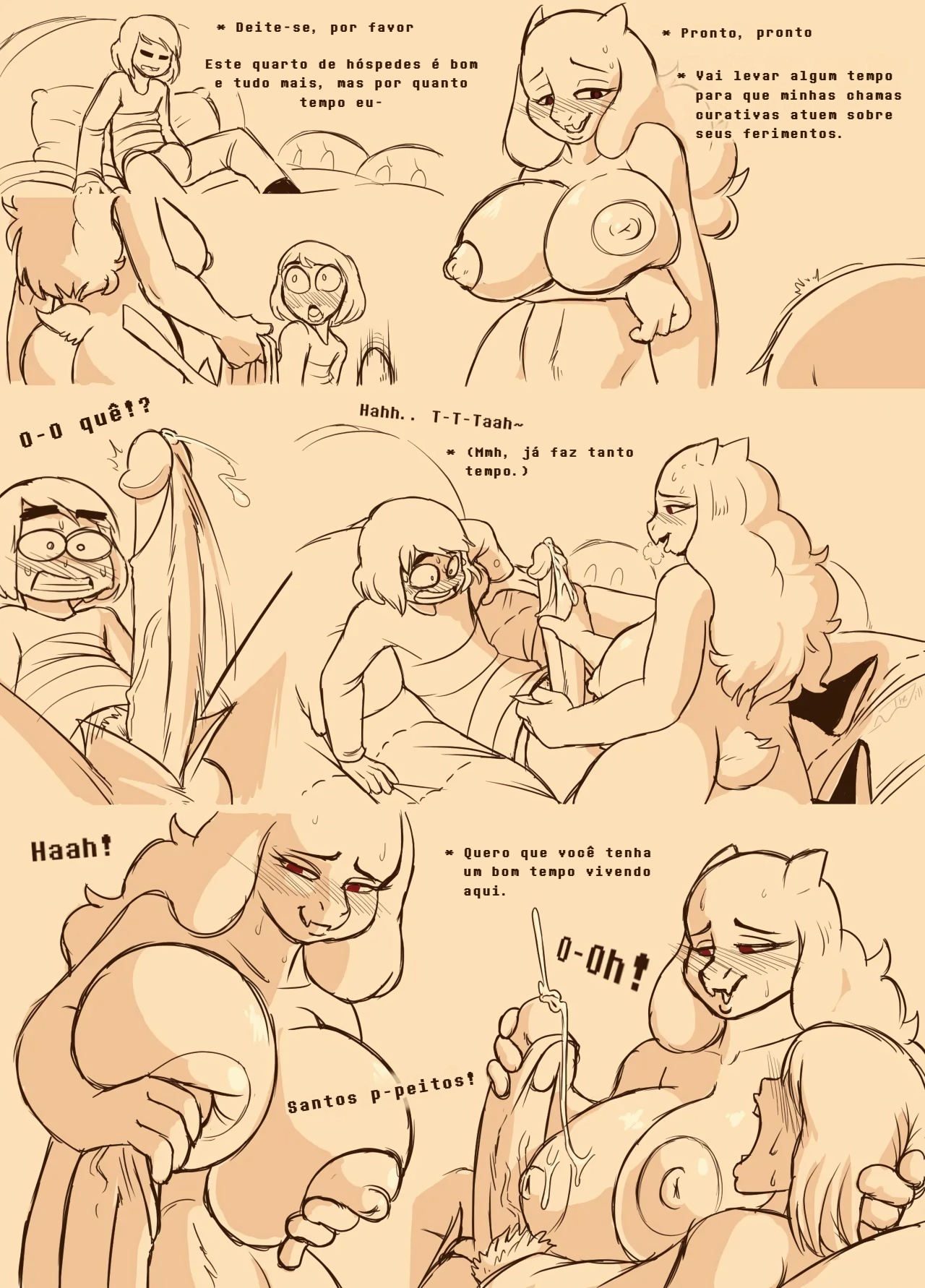 Under(her)tail: Monster-Girl Edition Part 1 Hentai pt-br 15