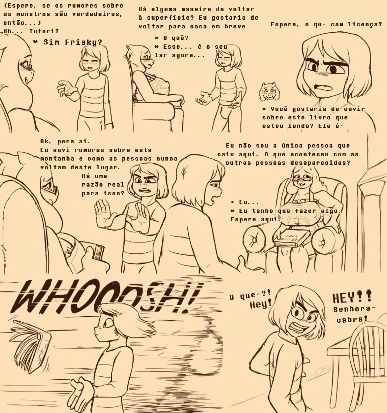 Under(her)tail: Monster-Girl Edition Part 1 Hentai pt-br 23