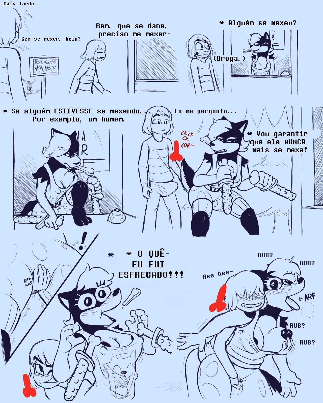 Under(her)tail: Monster-Girl Edition Part 2 Hentai pt-br 10