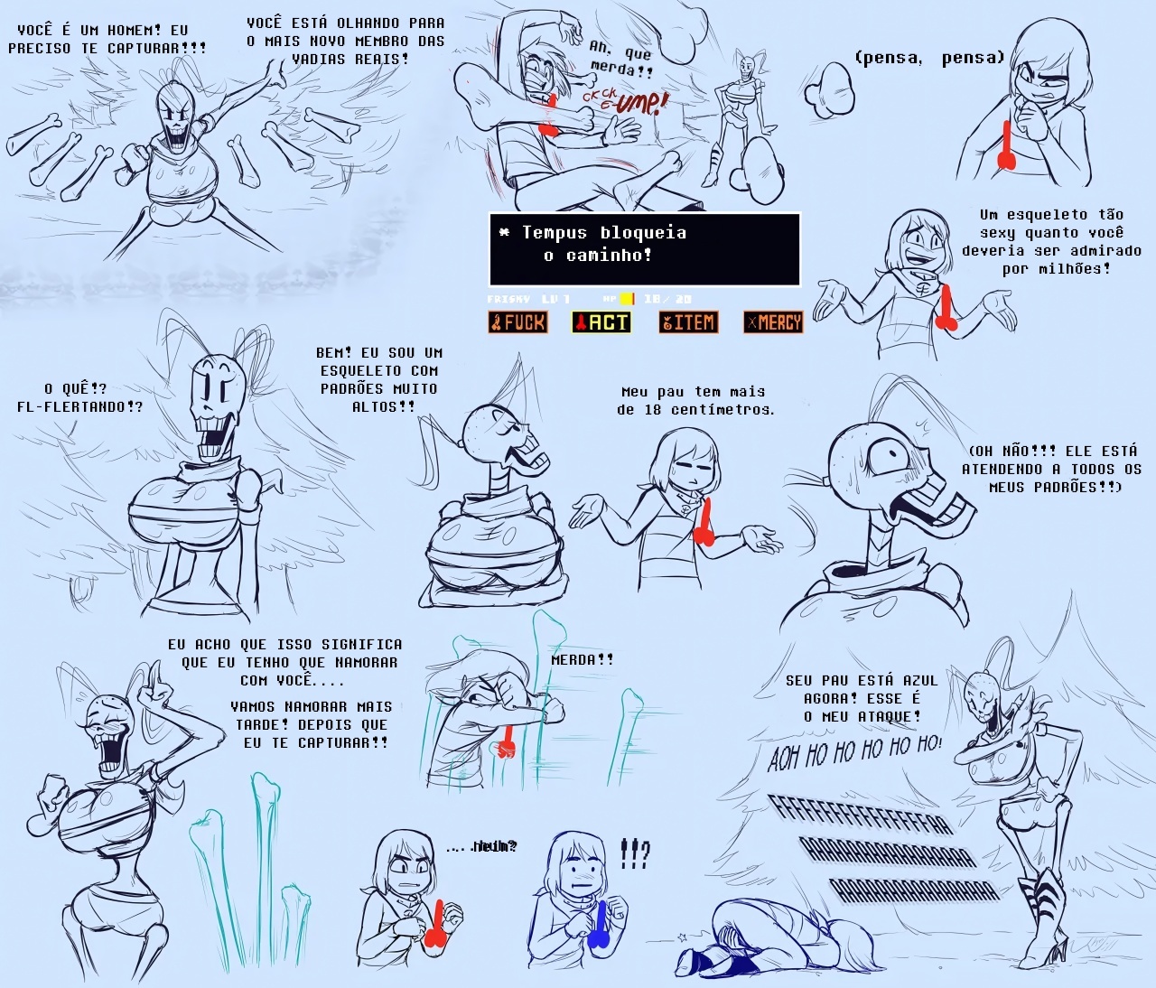 Under(her)tail: Monster-Girl Edition Part 2 Hentai pt-br 20