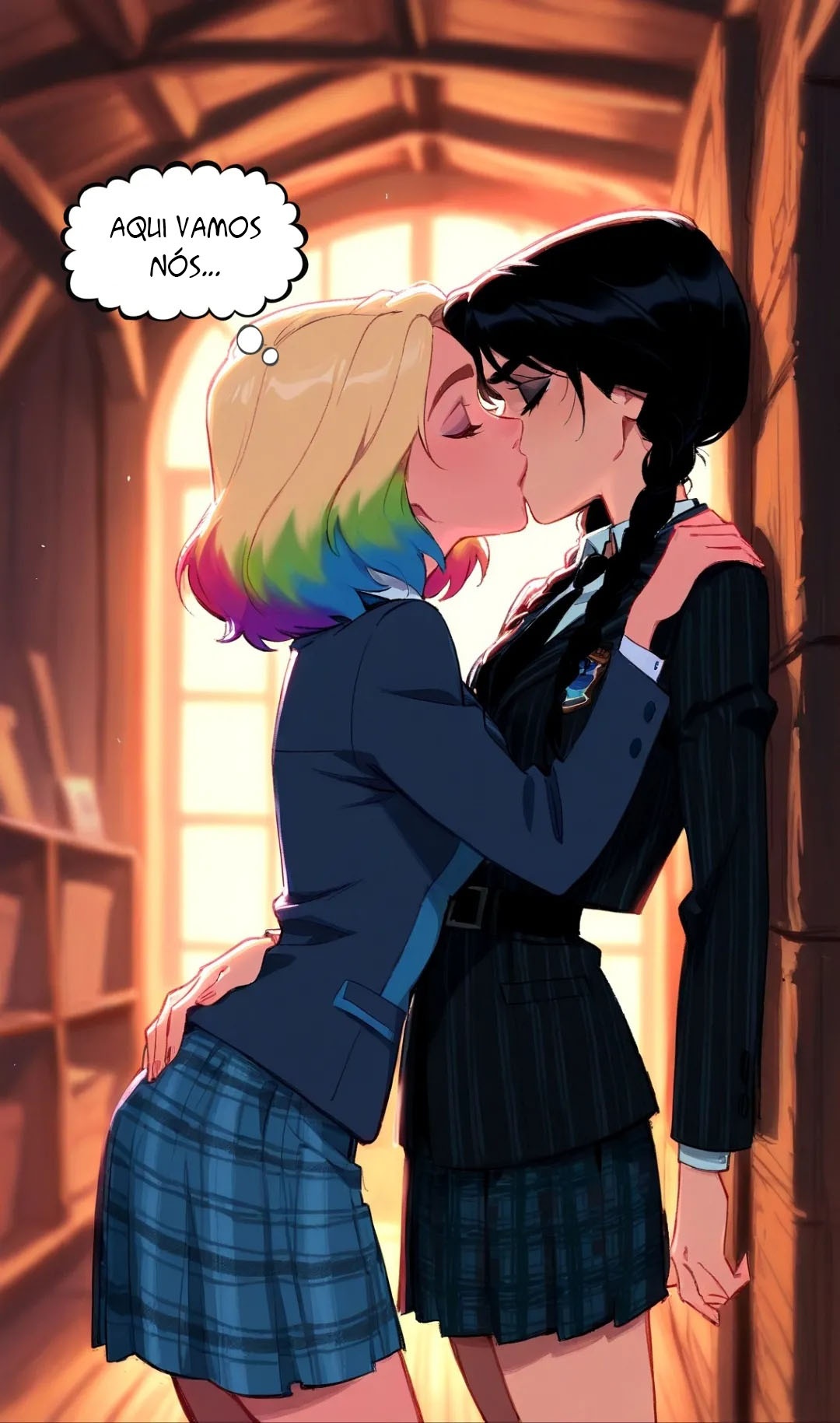 Wednesday And Enid Hentai pt-br 05