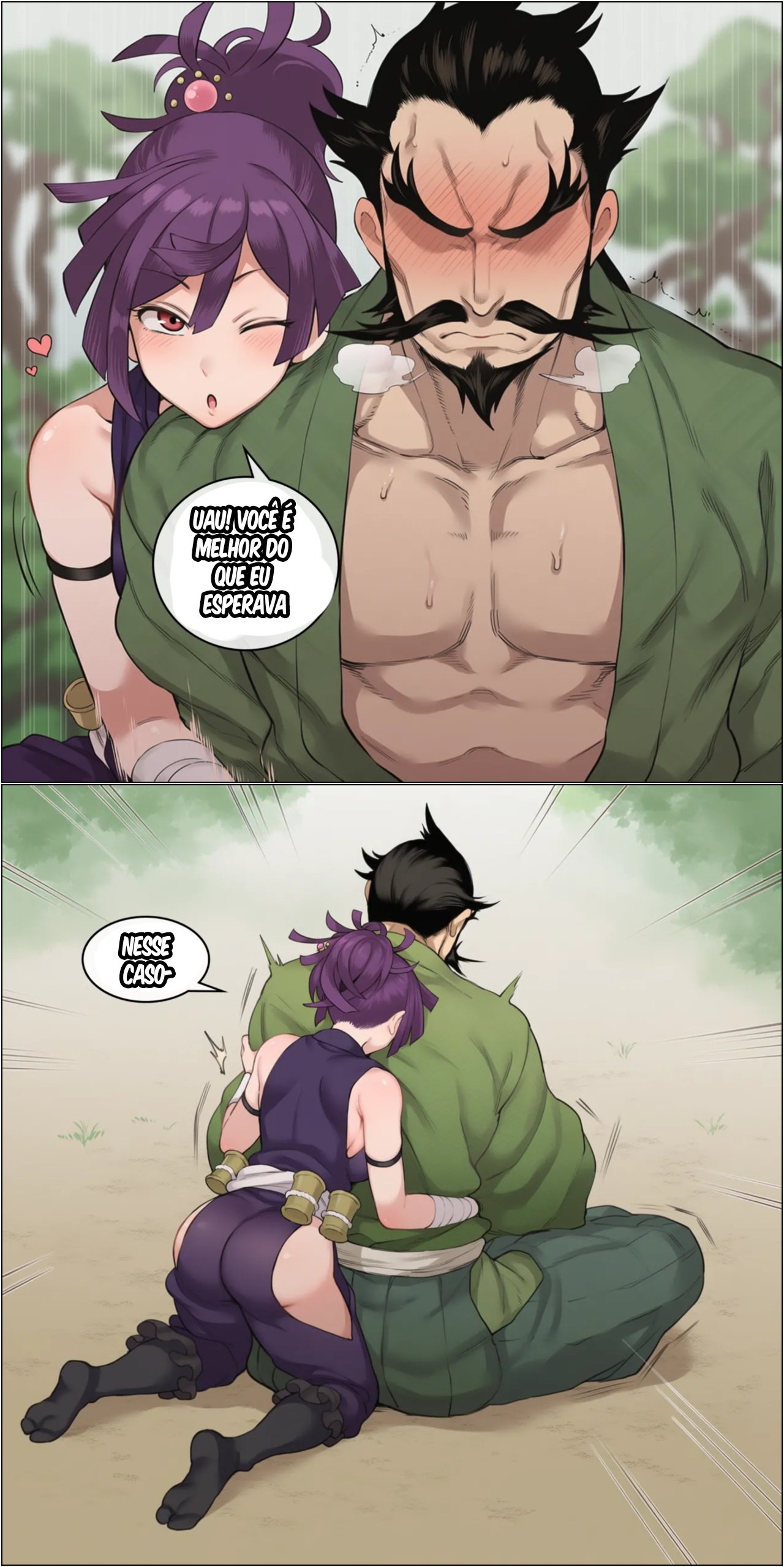 Yuzuriha Vs Tamiya Gantetsusai Hentai pt-br 05