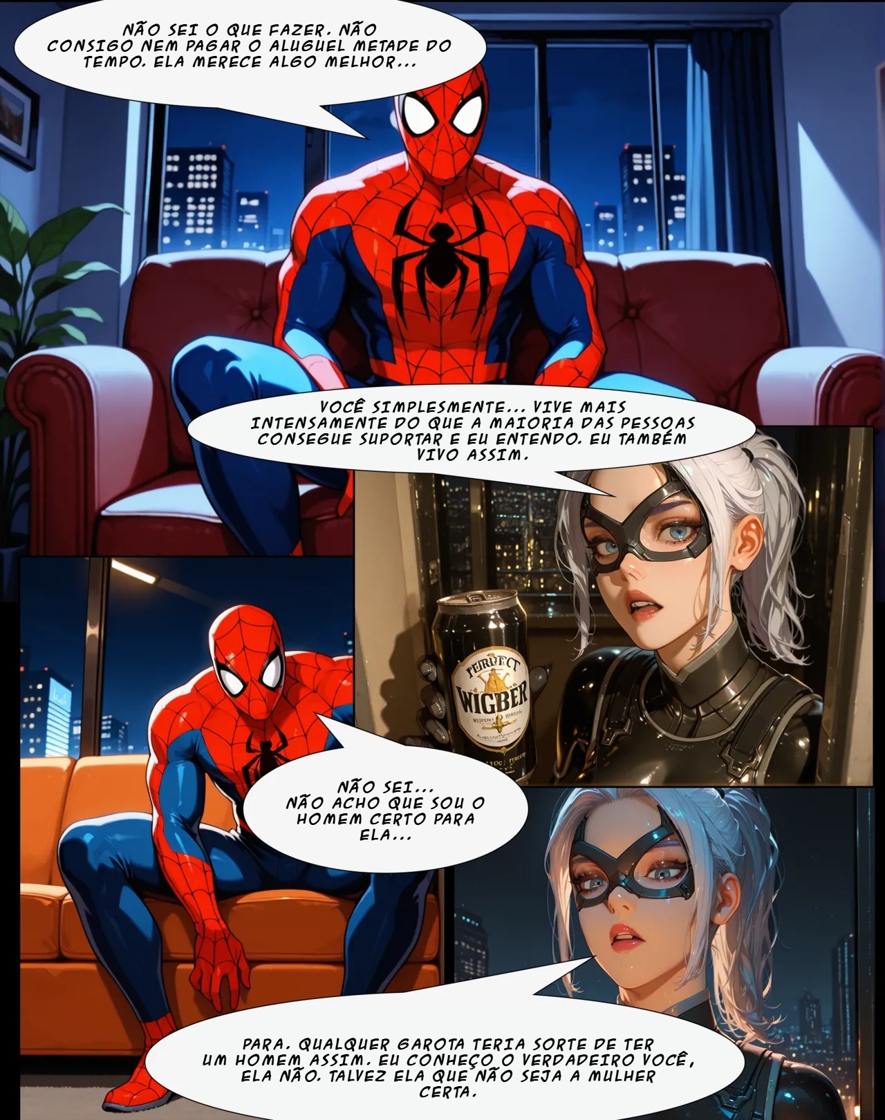 AI Generated: Black Cat By Pirate Wind Cat Hentai pt-br 05