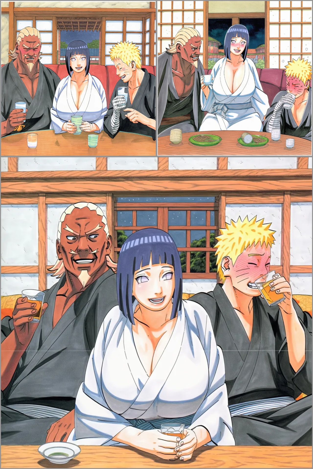 AI Generated: Hinata x Raikage By Mikayori Hentai pt-br 52