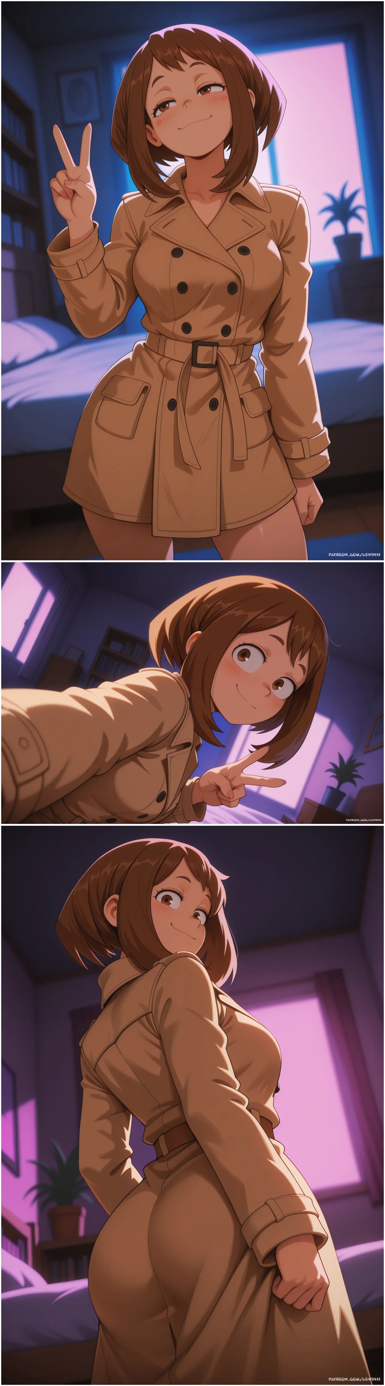 AI Generated: Ochako Uraraka By Lewdii Hentai pt-br 07