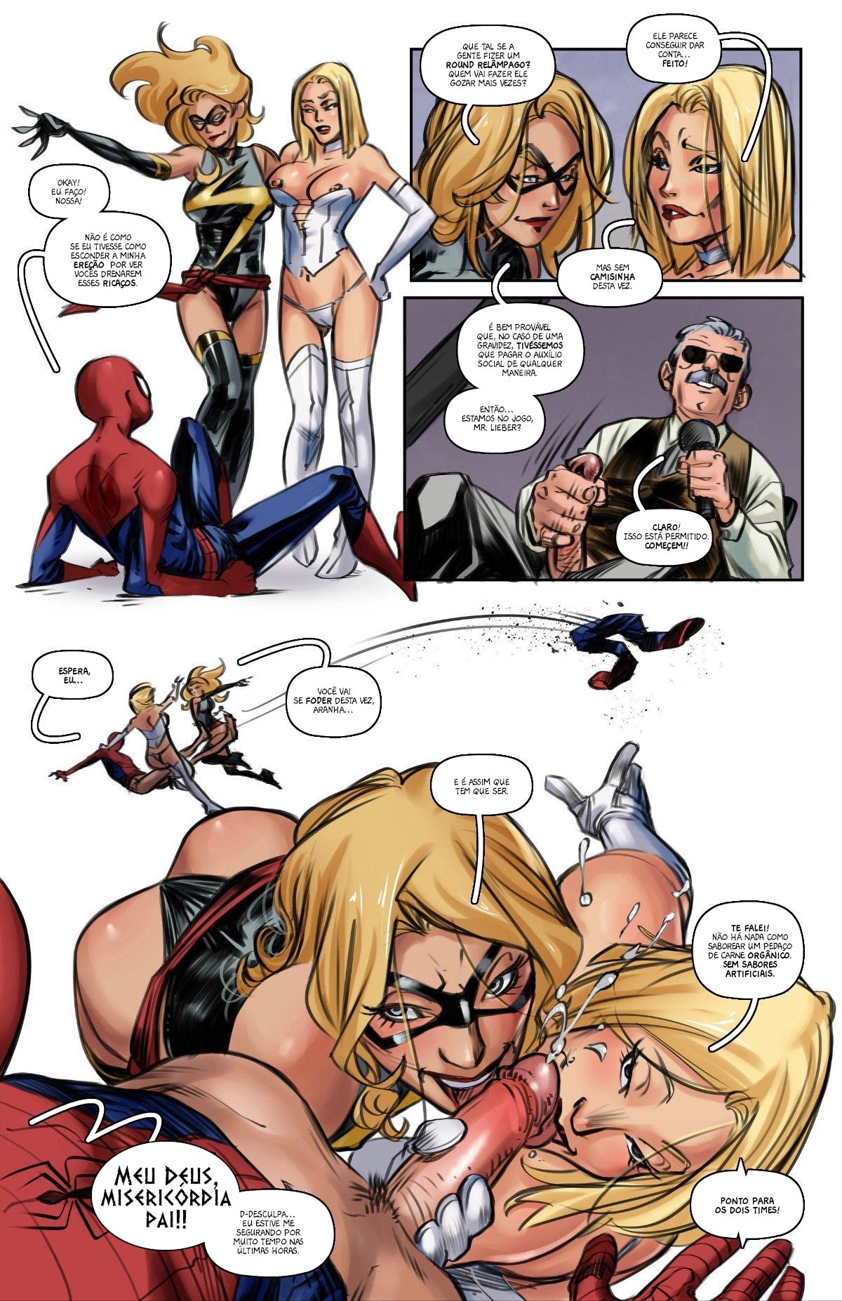 AvX: Danvers vs Frost Hentai pt-br 07